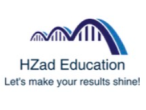 Logo of HZad Education Inc for intelligent practice with AI